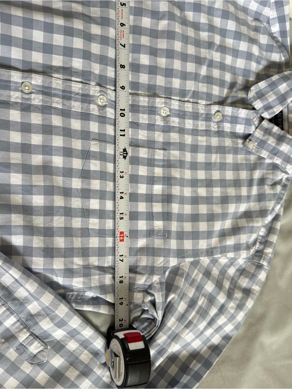 J. Crew crisp blue